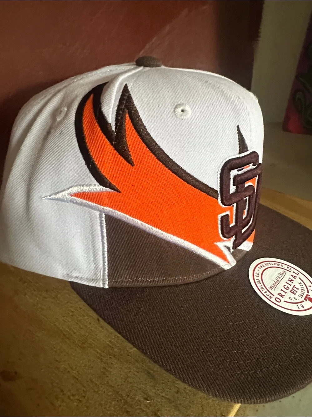 San Diego Padres MLB Baseball snapback hat cap new wave runner retro style